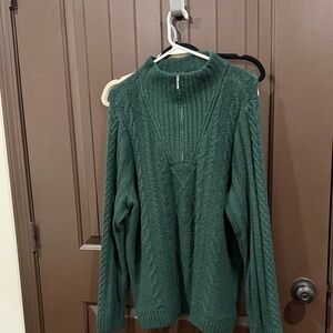 Croft & Barrow Forest Green Turtleneck Sweater